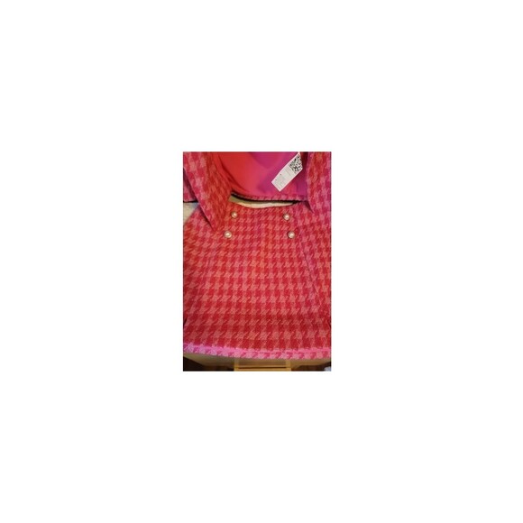 CICY Pink Women’s Cropped Tweed Jacket & Mini Skirt 2-Piece Set Chic, & Trendy, - Picture 2 of 6